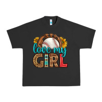 Pigment Black love my girl baseball Urban Heavy Tee - HRA Design Shop