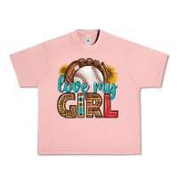 Salmon love my girl baseball Urban Heavy Tee - HRA Design Shop
