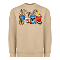 Mushroom music teacher coffee cups Heavyweight Sweatshirt - Zillion Design Studio