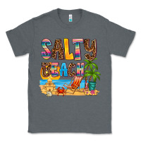 Charcoal Heather salty beach Classic Tee - AdoDesignShop