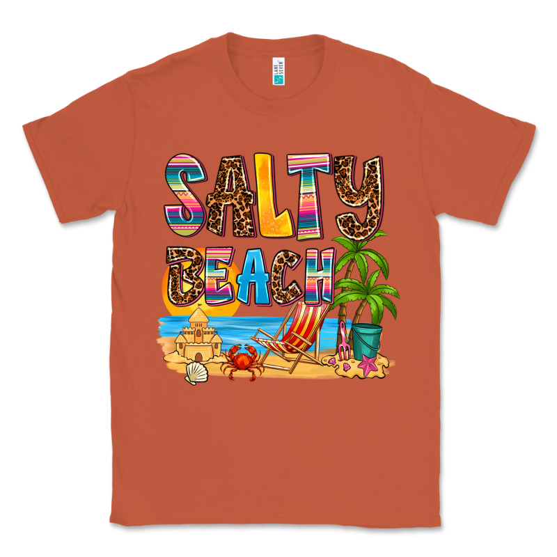 Salty Beach Classic Tee by AdoDesignShop | Teevron