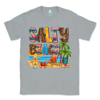 Heather Grey salty beach Classic Tee - AdoDesignShop