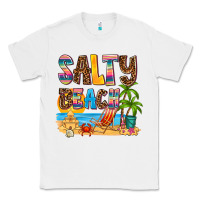 White salty beach Classic Tee - AdoDesignShop
