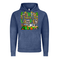 Vintage Denim happy st. patrick's day camper Vintage Hoodie - Zillion Design Studio