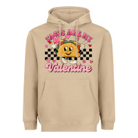 Mushroom tacos are my valentine Heavyweight Hoodie - MaliasSmallBusiness