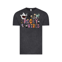 Vintage Black spooky vibes Vintage Tee - CowhideDigitalArt