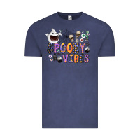 Vintage Denim spooky vibes Vintage Tee - CowhideDigitalArt