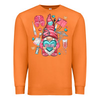 Carrot nurse with heart Premium Sweatshirt - NancyCooperArtShop