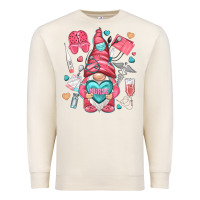 Sandshell nurse with heart Premium Sweatshirt - NancyCooperArtShop