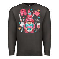 Smoke nurse with heart Premium Sweatshirt - NancyCooperArtShop