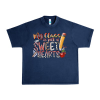 Navy my class is full of sweet hearts Urban Heavy Tee - RacoonDesign