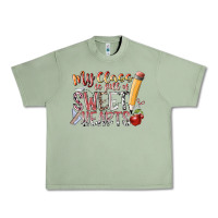 Oil Green my class is full of sweet hearts Urban Heavy Tee - RacoonDesign