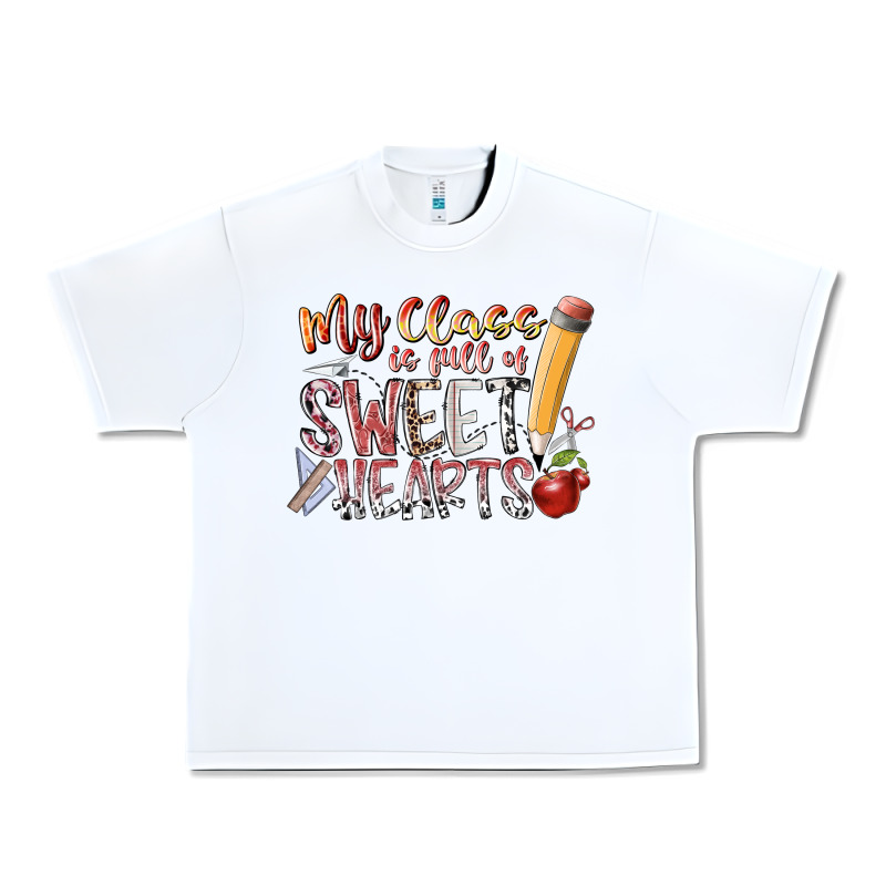 My Class Is Full Of Sweet Hearts Urban Heavy Tee by RacoonDesign | Teevron