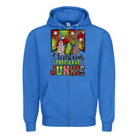 True Royal Christmas tree cake junkie Zipper Hoodie - Jasminsmagicworld