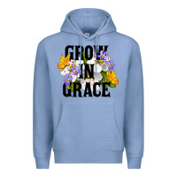 Colony Blue Grow In Grace Premium Hoodie - LillyAllenDesigns