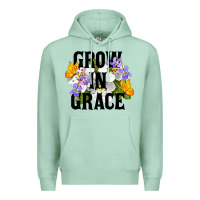 Seafoam Grow In Grace Premium Hoodie - LillyAllenDesigns