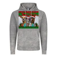 Cloud Rock merry christmas heifers Vintage Hoodie - RanaPortraitStore