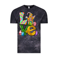 Cloud Black Love gnome Easter Vintage Tee - Neo Western