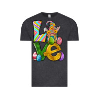Vintage Black Love gnome Easter Vintage Tee - Neo Western