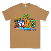 Toasted Coconut love puerto rico Classic Tee - AdoDesignShop