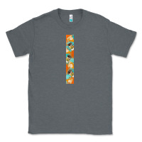 Charcoal Heather pumpkin caffee Classic Tee - BundleAndBundleShop