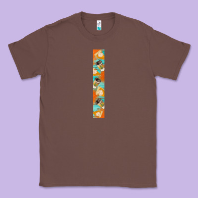 Pumpkin Caffee Classic Tee Designed By Bundleandbundleshop
