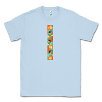 Dusty Blue pumpkin caffee Classic Tee - BundleAndBundleShop
