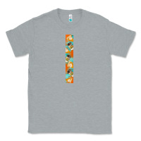 Heather Grey pumpkin caffee Classic Tee - BundleAndBundleShop