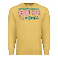 Antique Gold my favorite people call me nana Premium Sweatshirt - MaliasSmallBusiness