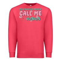 Cardinal my favorite people call me nana Premium Sweatshirt - MaliasSmallBusiness