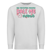 Dove Grey my favorite people call me nana Premium Sweatshirt - MaliasSmallBusiness