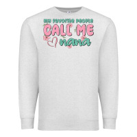 Oatmeal Heather my favorite people call me nana Premium Sweatshirt - MaliasSmallBusiness
