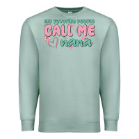 Seafoam my favorite people call me nana Premium Sweatshirt - MaliasSmallBusiness