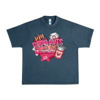 Midnight Navy my residents are my valentine Urban Heavy Tee - RacoonDesign