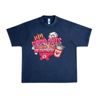 Navy my residents are my valentine Urban Heavy Tee - RacoonDesign