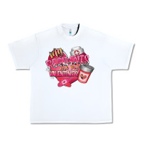 White my residents are my valentine Urban Heavy Tee - RacoonDesign