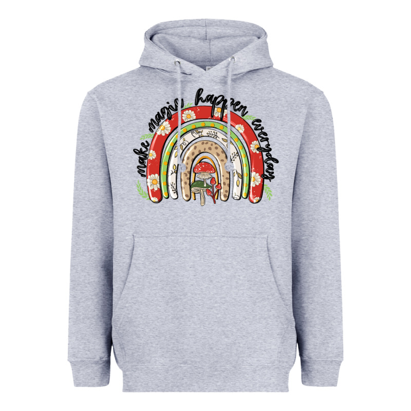 Make Magic Happen Everyday Heavyweight Hoodie by MaliasSmallBusiness | Teevron