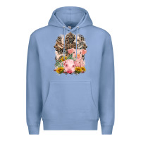 Colony Blue Western Pigs with Crosses Premium Hoodie - LillyAllenDesigns
