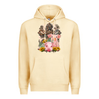 Pina Colada Western Pigs with Crosses Premium Hoodie - LillyAllenDesigns