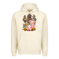 Sandshell Western Pigs with Crosses Premium Hoodie - LillyAllenDesigns