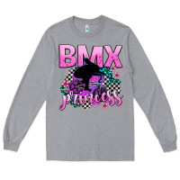 Heather Grey bmx princess Long Sleeve Tee - AdoDesignShop