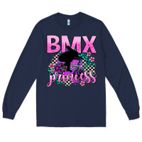 Navy bmx princess Long Sleeve Tee - AdoDesignShop