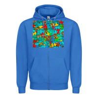 True Royal autism awareness puzzle Zipper Hoodie - BarkalooDesign