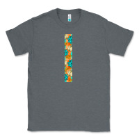 Charcoal Heather fall pumpkin Classic Tee - BundleAndBundleShop