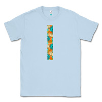 Dusty Blue fall pumpkin Classic Tee - BundleAndBundleShop