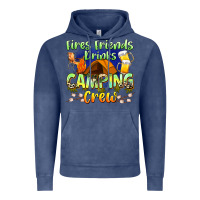 Vintage Denim fires friends drinks camping crew Vintage Hoodie - Zillion Design Studio