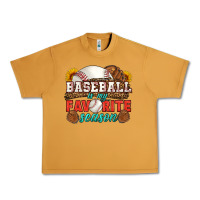 Peanut Butter baseball is my favorite season Urban Heavy Tee - HRA Design Shop