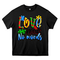 Black love needs no words Heavy Core Tee - Artiststas