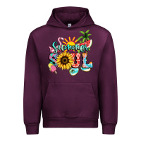 Mauve Wine summer soul Urban Hoodie - NancyCooperArtShop