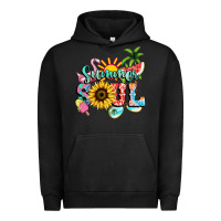 Pigment Black summer soul Urban Hoodie - NancyCooperArtShop